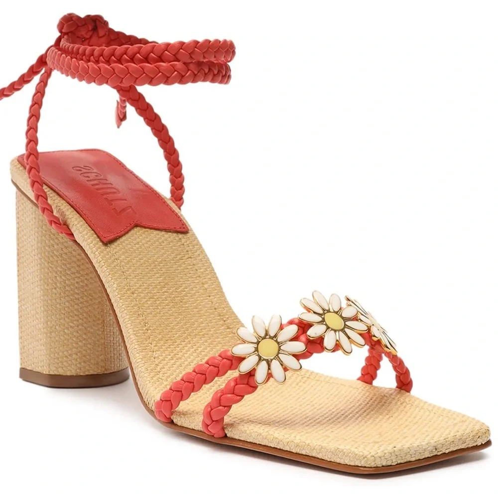 ❤️❤️ Schutz Hina Atanado Leather Sandal ❤️❤️